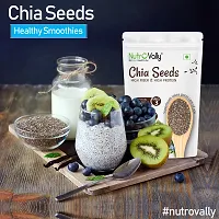 NutroVally Chia Seeds For Weight Loss 100gm | Rich and High  Fiber with Omega 3 Super Chia Seeds for eating-thumb3