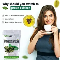 NutroVally Green Coffee Beans For Weight Management With Effective Arabica 100% Natural  Decaffeinated AA Grade Green Coffee 225 Pack 3-thumb2