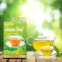 NutroVally Green Tea Lemon for Weight Loss 50 Pcs Tea Bags-thumb1