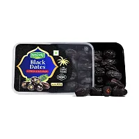 NutroVally Black Dates 1.2kg Pack of 3 ( 400gm x3 ) |Premium khajoor | Healthy khajur Black-thumb3