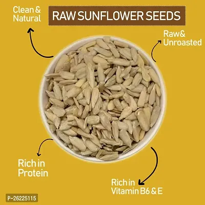 Nutrovally Raw Sunflower Seeds - 200gm-thumb4