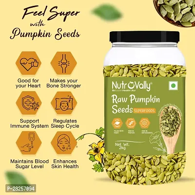 NutroVally Raw Pumpkin Seeds 2kg-thumb2