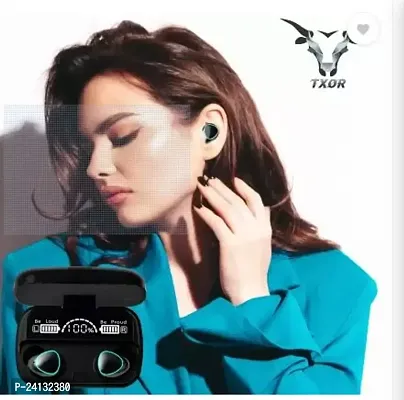 M10 wireless bluetooth earbuds and headphones V5.1 Bluetooth earphones true wireless stereo HIFI ultra small bass full buds fast charging-thumb2