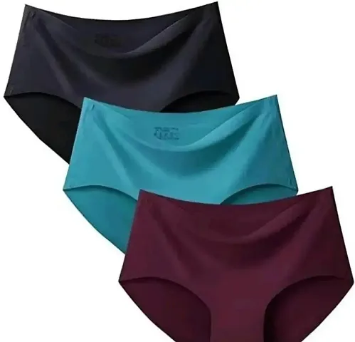 Finders SHREENATHJI Enterprise Women's Panty Pack of 3 (Multicoloured118) Size:-L