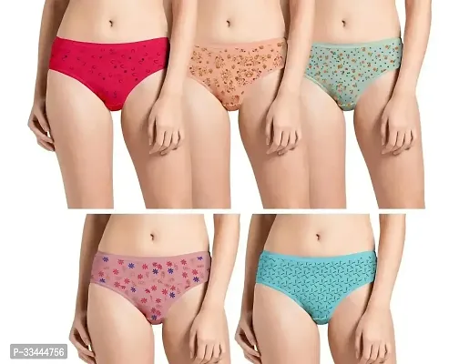 Stylish Fancy Cotton Panty For Women Pack Of COMBO