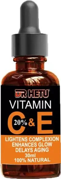 DR HETU Bright Complete 30X Vitamin C Face Serum, Glowing Skin  Spot Reduction  (30 ml)-thumb1