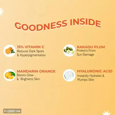 MOODY Vitamin C Face Serum Mandarin Orange  Hyaluronic Acid  (20 ml-thumb3