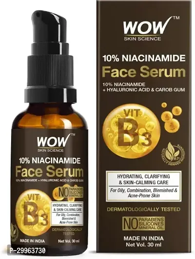 Plum 10% Niacinamide  Rice Water Face Serum | Clear  Bright Skin | -Tested  (15 ml-thumb0