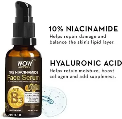 Plum 10% Niacinamide  Rice Water Face Serum | Clear  Bright Skin | -Tested  (15 ml-thumb3