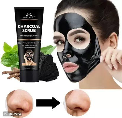 Activated Charcoal Peel Off Mask Enriched With Aloe Vera-thumb0