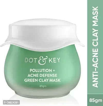 Dot  Key Acne Green Clay Face Mask with Salicylic for Oily, Acne Prone Skin 85 G