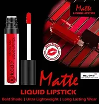 Non Transfer Waterproof  Matte Liquid Lipstick Combo Pack of 2 ( Red, Maroon, 48 Ml)-thumb1