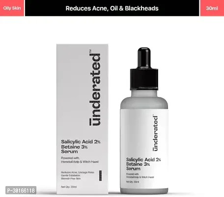 Underrated Salicylic Acid 2% Betaine 3% Serum 30ml