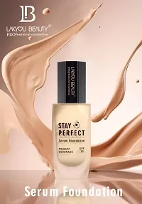 Stay Perfect Medium Coverage Serum Foundation Foundation (natural Nude, 30 Ml)-thumb1