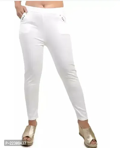 Stylish Lycra Jeggings For Women-thumb0