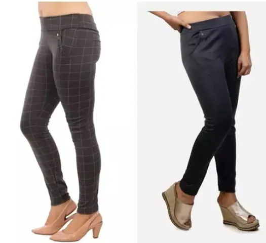 Stylish Lycra Jeggings For Women