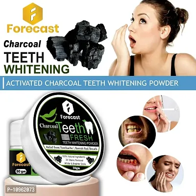 Activated Charcoal Powder For Teeth Whitening Powder 50gm Pack of 1-thumb0