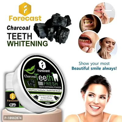Activated Charcoal Powder For Teeth Whitening Powder 50gm Pack of 1-thumb0