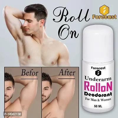 DeoWhite Underarm Whitening Natural Roll On Deodorant For Women Men - 50 ml-thumb0