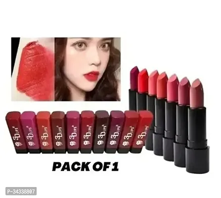 Trendy 3D Lips MIni Matte Lipstick Pack of 10 (Random Shades)-thumb0