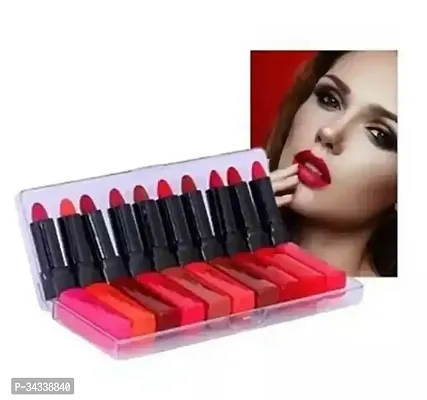 Pocket Matte Beauty Lipstick Set Of 10 Pcs - 30gm-thumb3