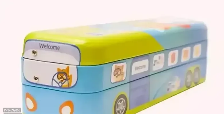 Unique Bus Shape Toy Geometry Box-thumb0