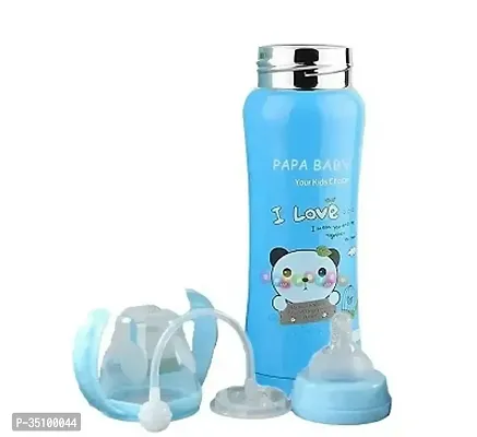 Steel Thermal Insulation Baby Feeding Bottle for New Born Baby/Toddler / BPA Free / Stylish Design with Handles