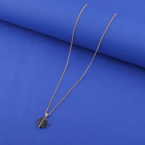 Exclusive Golden Alloy Necklace For Women