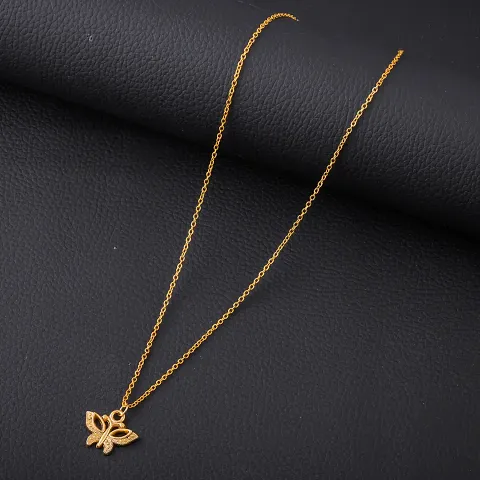 Stunning Golden Alloy Chain For Women