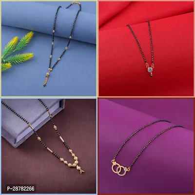 Elegant Mangalsutra for Women Pack of 4