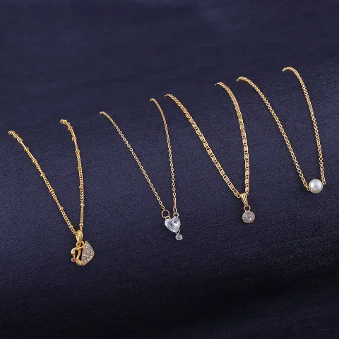 Stylish Golden Alloy Chain