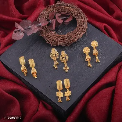 Exclusive Earrings Combo Of 4 For Women-thumb0