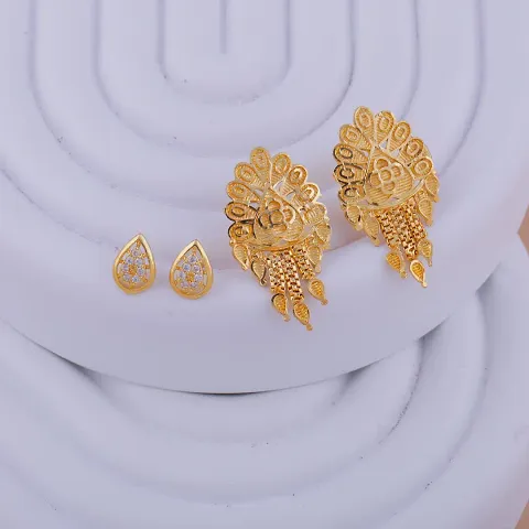 Pack Of 2 Exclusive Earrings For Girls
