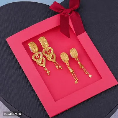 Exclusive Earrings Combo Of 2 For Girls And Womens Design By Delfa