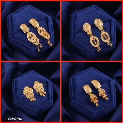 Exclusive Earrings Combo Of 4 For Girls And Womens Design By Delfa