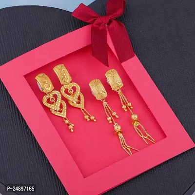 Exclusive Earrings Combo Of 2 For Girls And Womens Design By Delfa