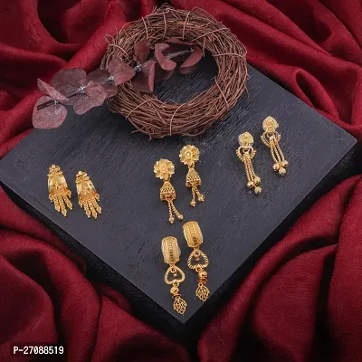 Exclusive Earrings Combo Of 4 For Women-thumb0