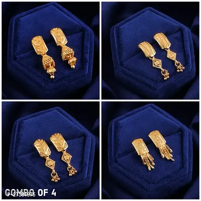 Exclusive Earrings Combo of 4  For Womens And Girls Designed By Delfa