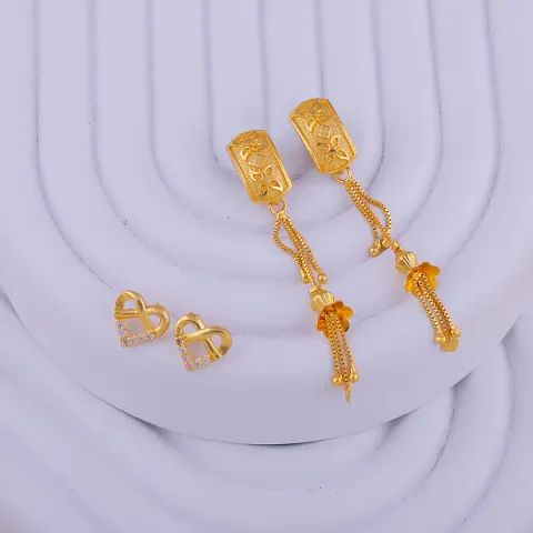 Exclusive Design Earrings Combo Of 2 For Girls And Women