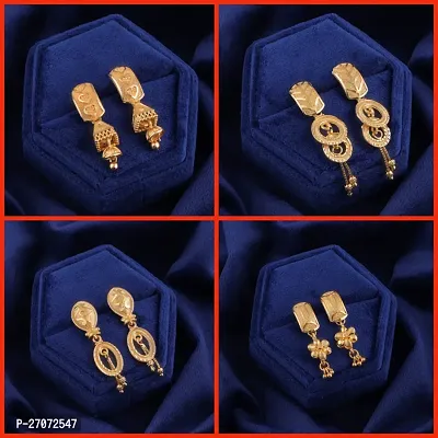 Exclusive Earrings Combo Of 4 For Girls And Womens Design By Delfa