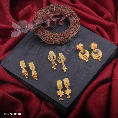 Exclusive Earrings Combo Of 4 For Women-thumb0