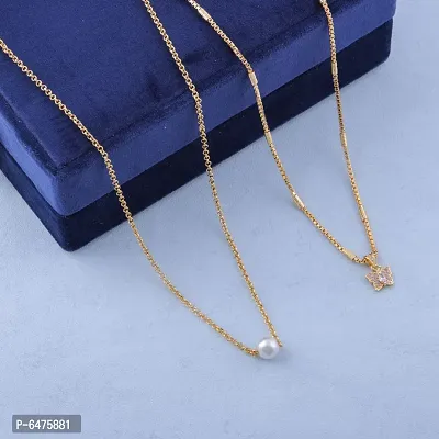 ( combo of 2) New Gold Cute Pendant,Necklace Jewellery