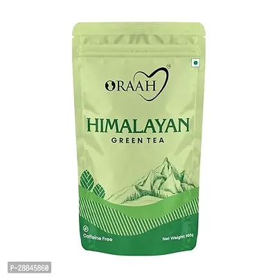 Oraah Himalayan Green Tea (50+ Cups) | 100 gm Premium Long Leaf Loose Green Tea | Pure Green Tea Loose-Leaf | Detox Tea-thumb0