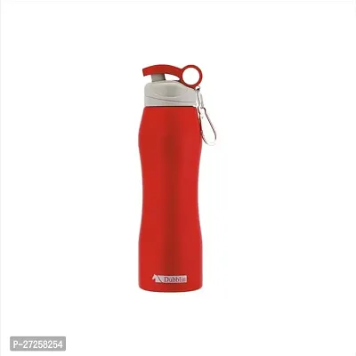 Stylish Red Stainless Steel Sipper Water Bottle