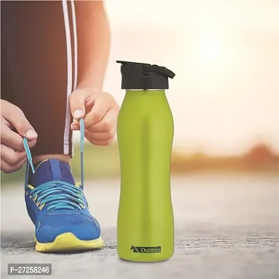 Stylish Green Stainless Steel Sipper Water Bottle