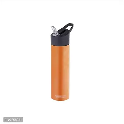 Stylish Orange Stainless Steel Sipper Water Bottle