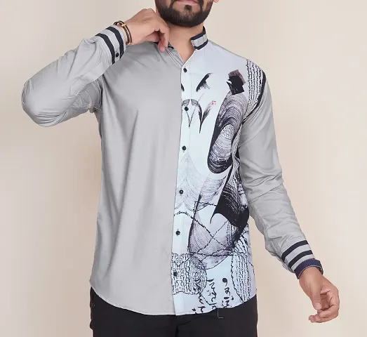 Best Selling Cotton Blend Long Sleeves Casual Shirt 