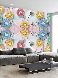 Elegant Multicoloured Vinyl Wall Decor For Room-thumb1