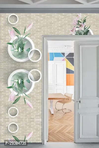 Elegant Multicoloured Vinyl Wall Decor For Room-thumb0