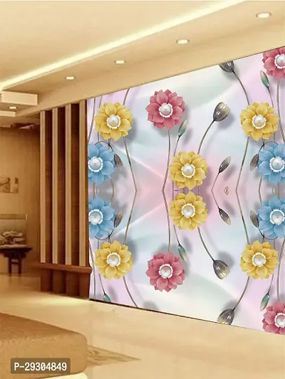 Elegant Multicoloured Vinyl Wall Decor For Room-thumb3